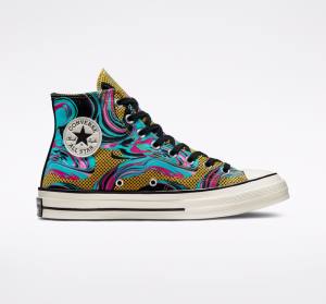 Converse Chuck 70 '90s Marbled Yüksek Taban Ayakkabı Turkuaz | CV-238GTB