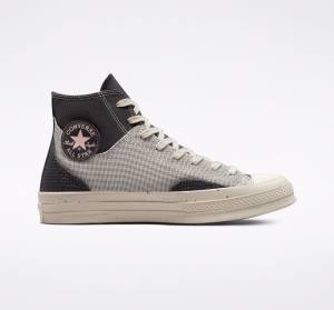 Converse Chuck 70 Crafted Kanvas Yüksek Taban Ayakkabı Kahverengi | CV-104FUX