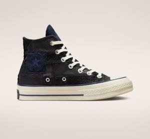 Converse Chuck 70 It's Possible Yüksek Taban Ayakkabı Siyah Lacivert | CV-074BXG