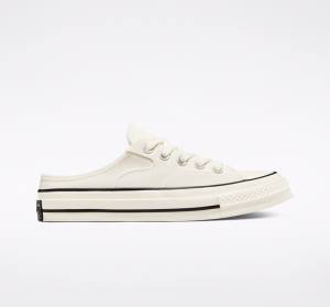 Converse Chuck 70 Mule Düz Taban Ayakkabı Siyah | CV-327NTS