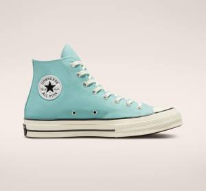 Converse Chuck 70 Pastel Polyester Yüksek Taban Ayakkabı Siyah | CV-215YDZ