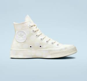 Converse Chuck 70 Polka Dots Yüksek Taban Ayakkabı Beyaz | CV-246OVY