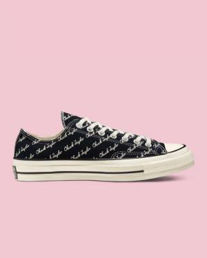 Converse Chuck 70 Signature Düz Taban Ayakkabı Siyah | CV-145IEP