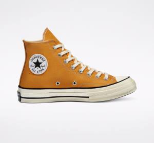 Converse Chuck 70 Sunflower Yellow Yüksek Taban Ayakkabı Siyah | CV-682WCO