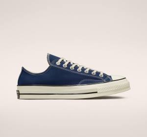 Converse Chuck 70 Tonal Polyester Düz Taban Ayakkabı Lacivert Siyah | CV-785SGY