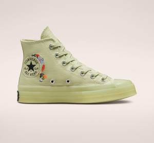 Converse Chuck 70 We Are Stronger Together Yüksek Taban Ayakkabı Zeytin Yeşili Siyah | CV-630KMN