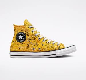 Converse Chuck Taylor All Star Archive Paint Splatter Yüksek Taban Ayakkabı Beyaz | CV-185HKO