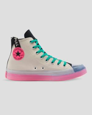 Converse Chuck Taylor All Star CX Pull Tab Yüksek Taban Ayakkabı Bej Rengi | CV-502VGH