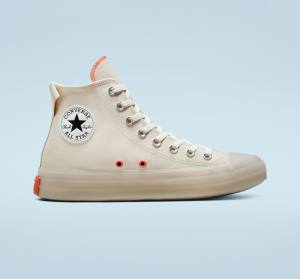 Converse Chuck Taylor All Star CX Stretch Kanvas Yüksek Taban Ayakkabı Kahverengi Mango | CV-896WJF