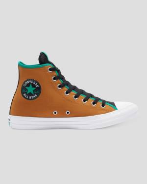 Converse Chuck Taylor All Star Dijital Terrain Yüksek Taban Ayakkabı Kahverengi Yeşil | CV-164YTE