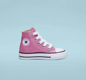 Converse Chuck Taylor All Star Klasik Yüksek Taban Ayakkabı Pembe | CV-740OTD