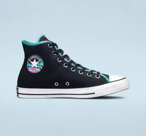 Converse Chuck Taylor All Star Marbled Yüksek Taban Ayakkabı Siyah Renkli Beyaz | CV-726LYK