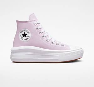 Converse Chuck Taylor All Star Move Platform Seasonal Color Yüksek Taban Ayakkabı Beyaz Beyaz | CV-192GMA