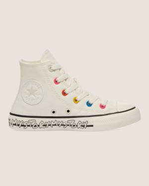 Converse Chuck Taylor All Star My Story Yüksek Taban Ayakkabı Bej Rengi | CV-128EHO