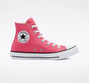 Converse Chuck Taylor All Star Seasonal Color Yüksek Taban Ayakkabı Pembe | CV-290HFQ