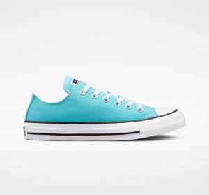 Converse Chuck Taylor All Star Seasonal Color Düz Taban Ayakkabı Mavi Beyaz Siyah | CV-354NRV