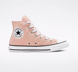 Converse Chuck Taylor All Star Seasonal Color Yüksek Taban Ayakkabı Pembe | CV-372WLK