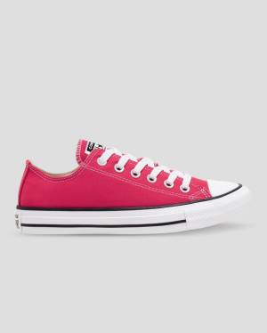 Converse Chuck Taylor All Star Seasonal Colour Düz Taban Ayakkabı Pembe | CV-683PZY