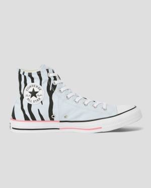 Converse Chuck Taylor All Star Sun Blocked Icon Print Yüksek Taban Ayakkabı Mavi | CV-629WGP