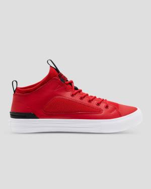 Converse Chuck Taylor All Star Ultra Final Club Düz Taban Ayakkabı Kırmızı | CV-713XUC