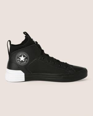 Converse Chuck Taylor All Star Ultra Yüksek Taban Ayakkabı Siyah | CV-268MUA