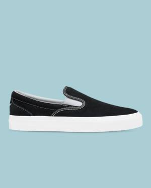 Converse One Star CC Slip On Düz Taban Ayakkabı Siyah | CV-943QWL