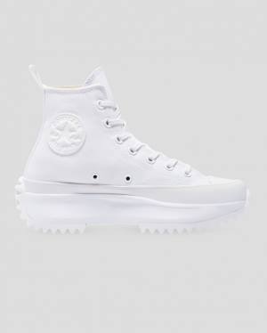 Converse Run Star Hike All White Yüksek Taban Ayakkabı Beyaz | CV-875RWM