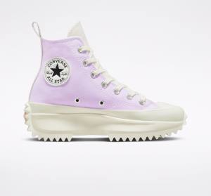 Converse Run Star Hike Platform Tri-Panel Color Block Yüksek Taban Ayakkabı Pembe | CV-812ICN