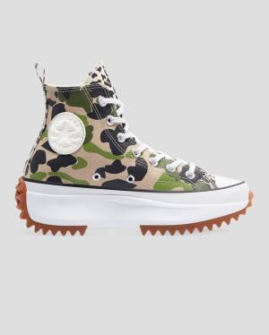 Converse Run Star Hike Wild Archive Yüksek Taban Ayakkabı Camo | CV-748YNX