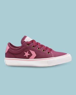 Converse Star Replay Düz Taban Ayakkabı Bordo | CV-695VUO