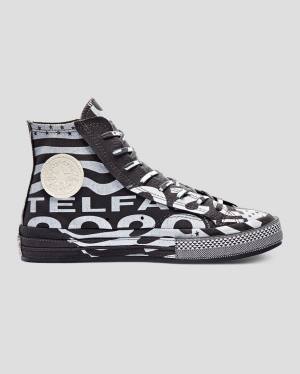 Converse Telfar Chuck 70 Yüksek Taban Ayakkabı Siyah | CV-604XNG