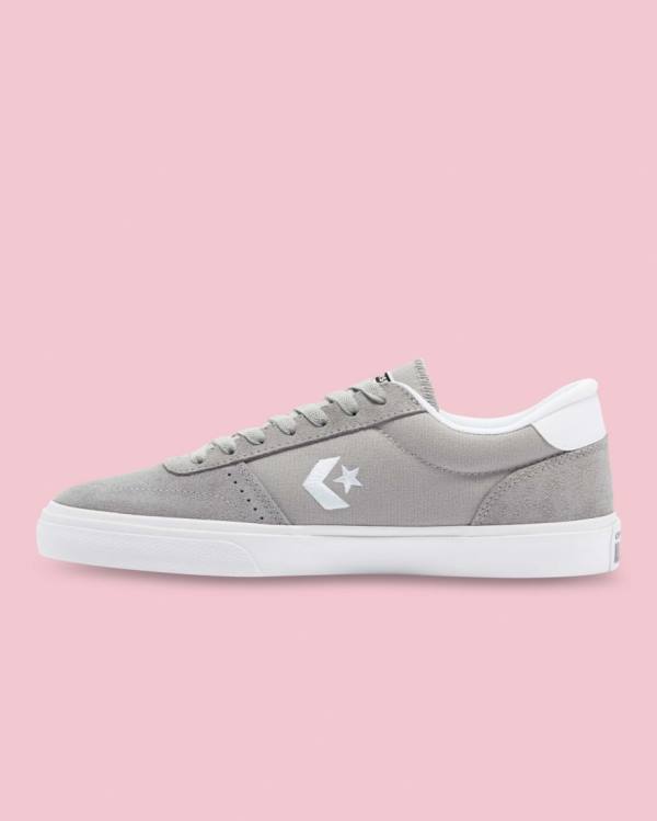 Converse Boulevard Düz Taban Ayakkabı Gri | CV-723PXB