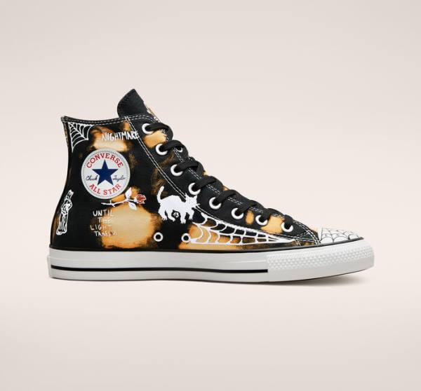 Converse CONS Chuck Taylor All Star Pro Sean Pablo Kaykay Ayakkabısı Siyah Beyaz | CV-190MEF