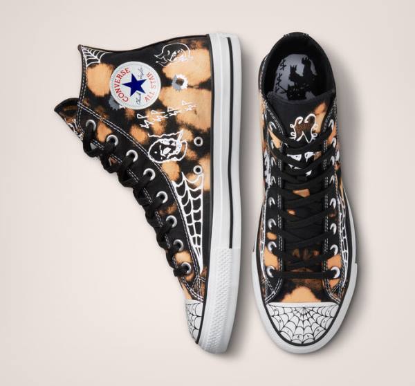 Converse CONS Chuck Taylor All Star Pro Sean Pablo Kaykay Ayakkabısı Siyah Beyaz | CV-387MHQ