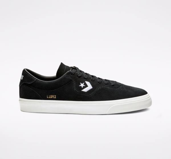 Converse CONS Louie Lopez Pro Kaykay Ayakkabısı Siyah Beyaz | CV-398WYL