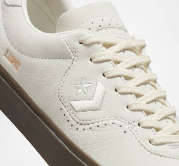 Converse CONS Louie Lopez Pro Nubuck Deri Kaykay Ayakkabısı Açık Kahverengi Kahverengi | CV-289WFX