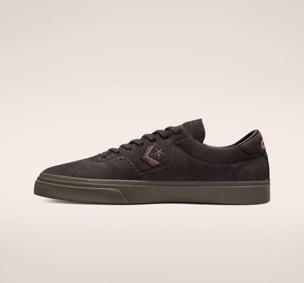 Converse CONS Louie Lopez Pro Nubuck Deri Kaykay Ayakkabısı Kahve Siyah Kahverengi | CV-701MWX