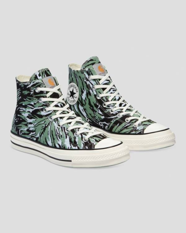 Converse Carhartt Chuck 70 Yüksek Taban Ayakkabı Yeşil | CV-014LHY