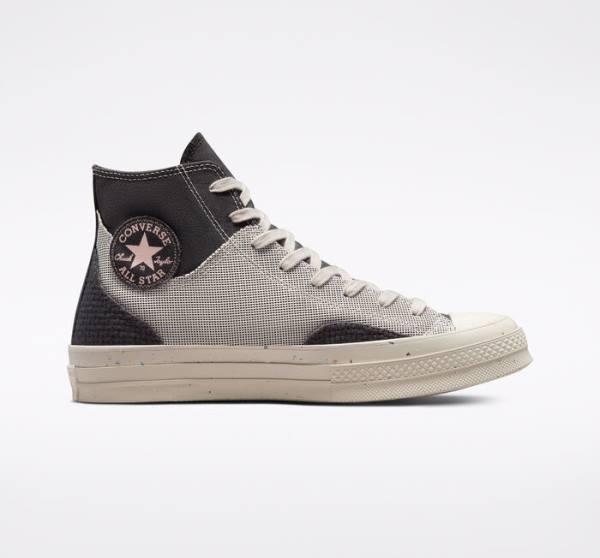 Converse Chuck 70 Crafted Kanvas Yüksek Taban Ayakkabı Kahverengi | CV-019ITG