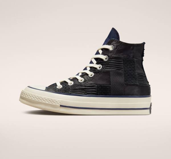 Converse Chuck 70 It's Possible Yüksek Taban Ayakkabı Siyah Lacivert | CV-864YLF