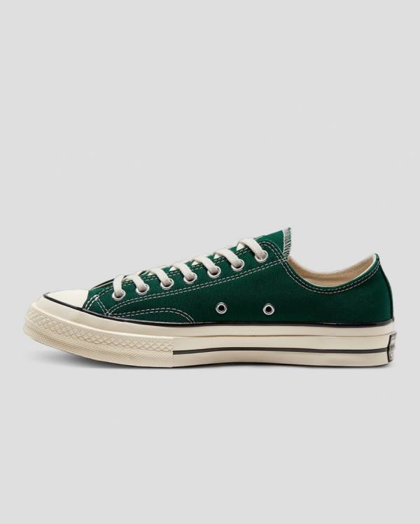 Converse Chuck 70 Organic Kanvas Düz Taban Ayakkabı Yeşil | CV-287KVX