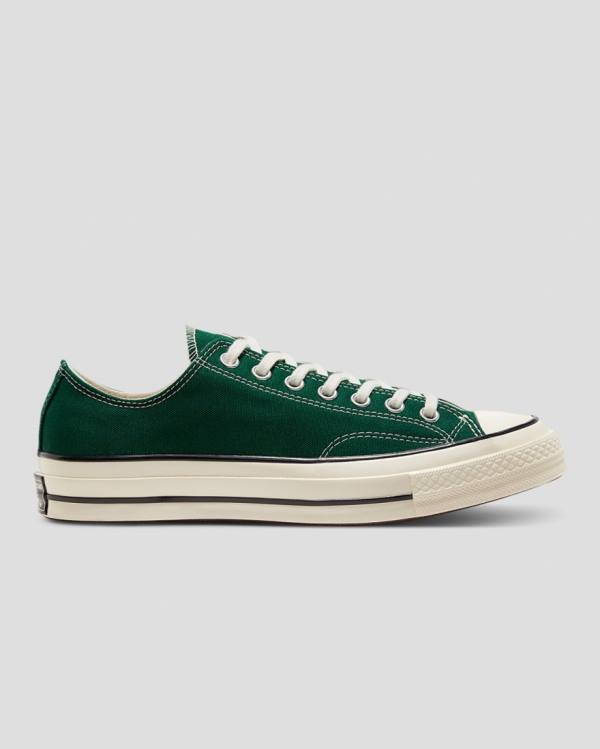 Converse Chuck 70 Organic Kanvas Düz Taban Ayakkabı Yeşil | CV-287KVX