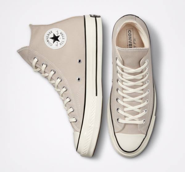 Converse Chuck 70 Pastel Polyester Yüksek Taban Ayakkabı Siyah | CV-201IWK