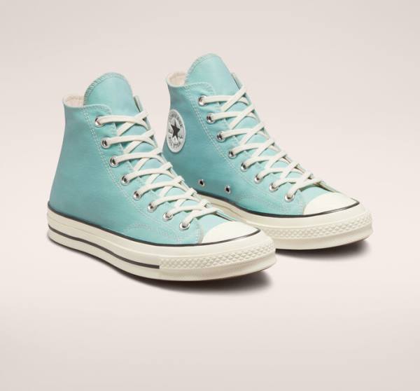 Converse Chuck 70 Pastel Polyester Yüksek Taban Ayakkabı Siyah | CV-341KJH