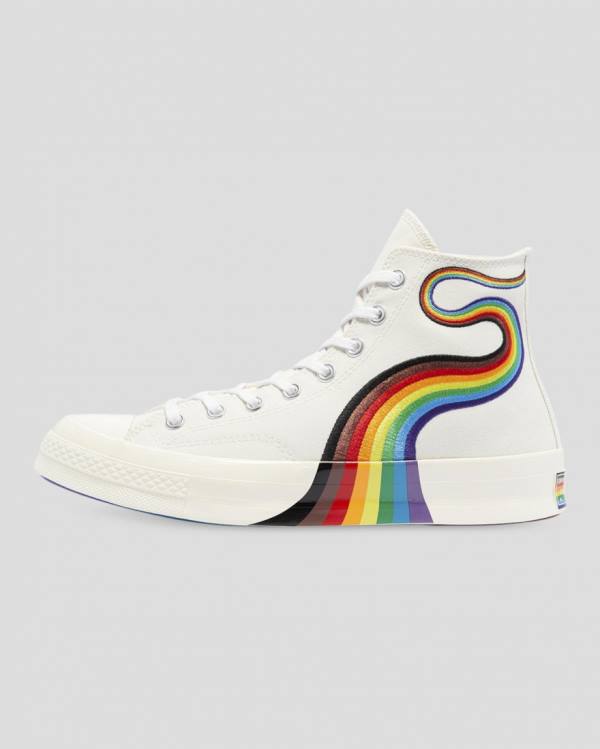 Converse Chuck 70 Pride Yüksek Taban Ayakkabı Bej Rengi | CV-136SYF