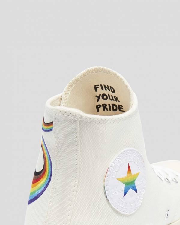 Converse Chuck 70 Pride Yüksek Taban Ayakkabı Bej Rengi | CV-136SYF