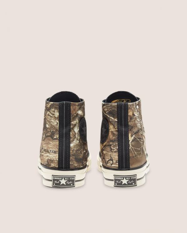 Converse Chuck 70 Realtree Edge Camo Print Utility Yüksek Taban Ayakkabı Kahverengi | CV-401JYX