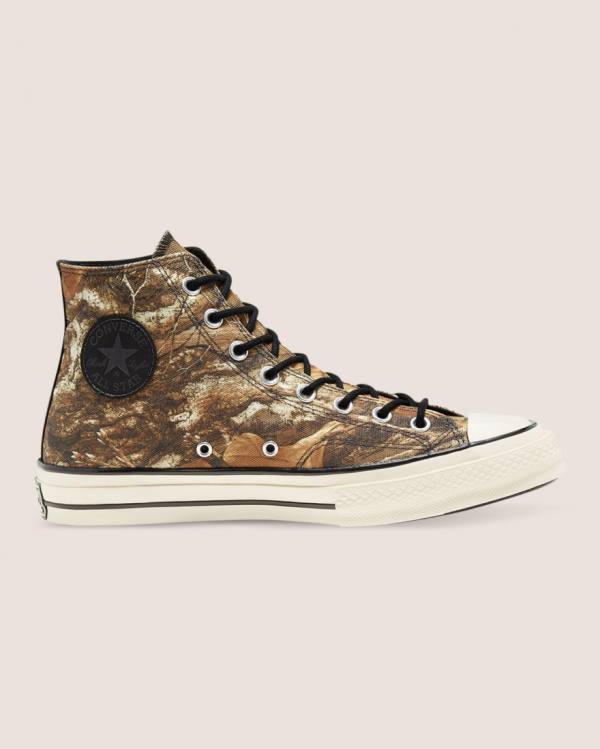 Converse Chuck 70 Realtree Edge Camo Print Utility Yüksek Taban Ayakkabı Kahverengi | CV-401JYX