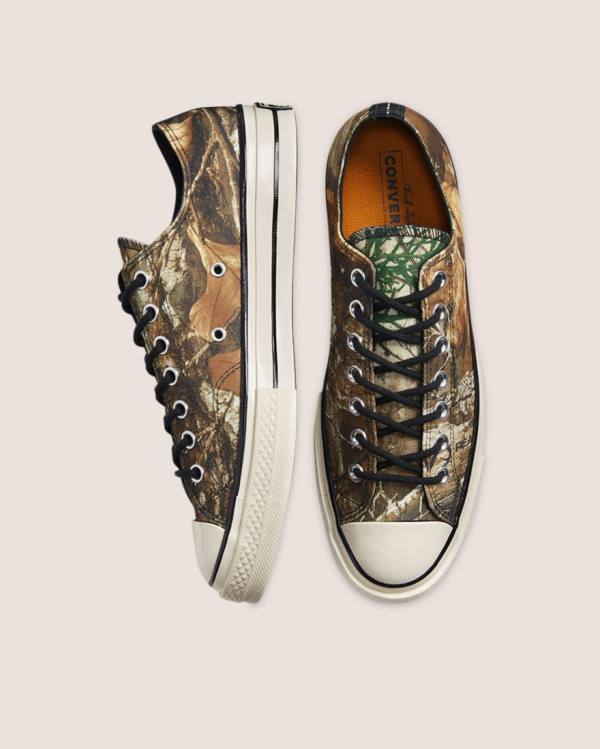 Converse Chuck 70 Realtree Edge Camo Print Utility Düz Taban Ayakkabı Kahverengi | CV-802FIR