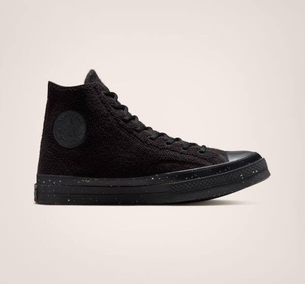 Converse Chuck 70 Renew Yüksek Taban Ayakkabı Siyah Açık Yeşil | CV-325CKY